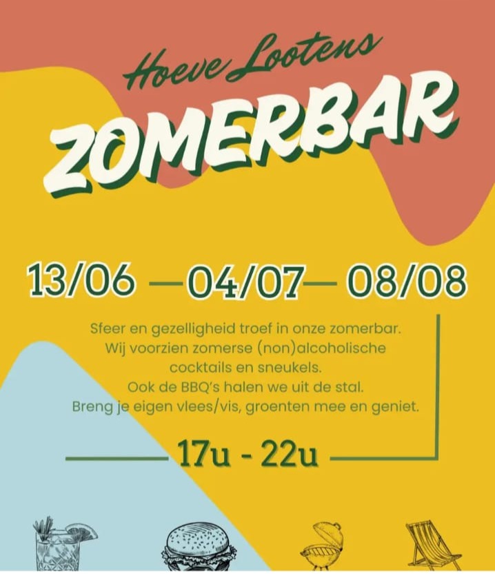 Hoeve Lootens zomerbar